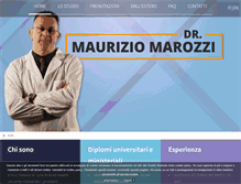 Tablet Screenshot of mauriziomarozzi.it